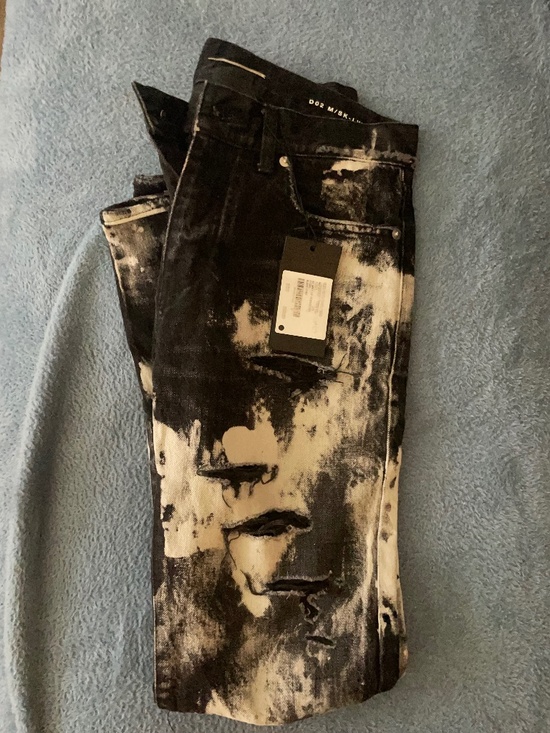 Saint Laurent Other - Saint Laurent D02/MSK-LW Surf Sound destroyed denim